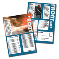 newsletter printing display image